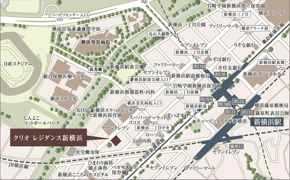 現地案内図
