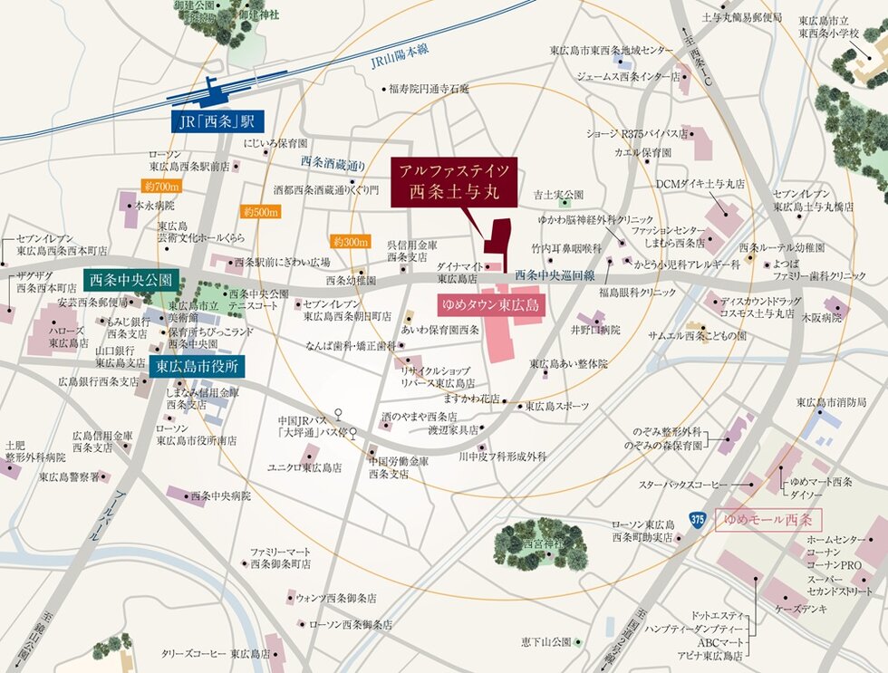 建設予定地案内図
