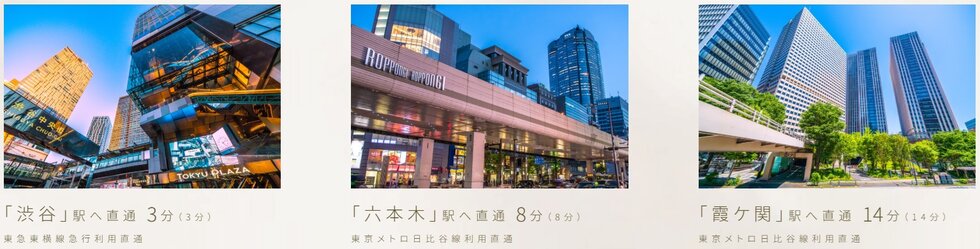 東急東横線・東京メトロ日比谷線「中目黒」駅より
