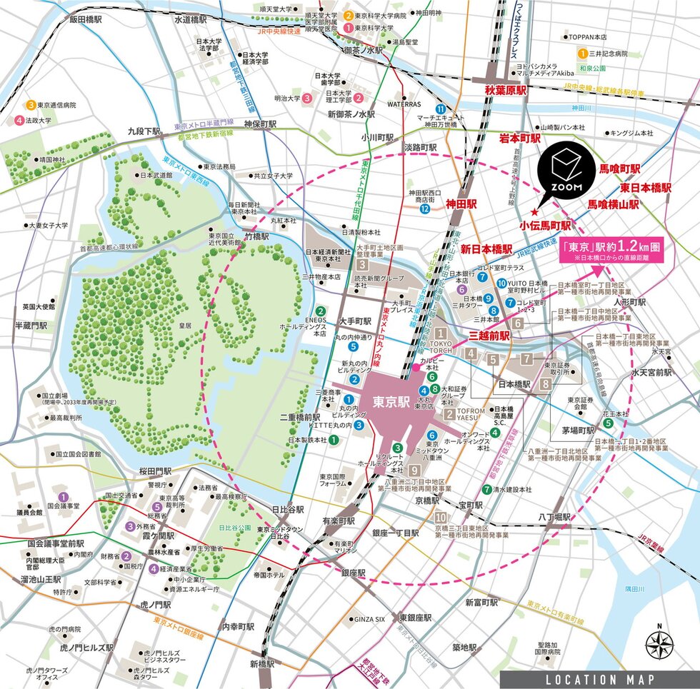現地案内図