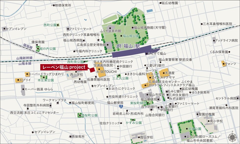 現地案内図