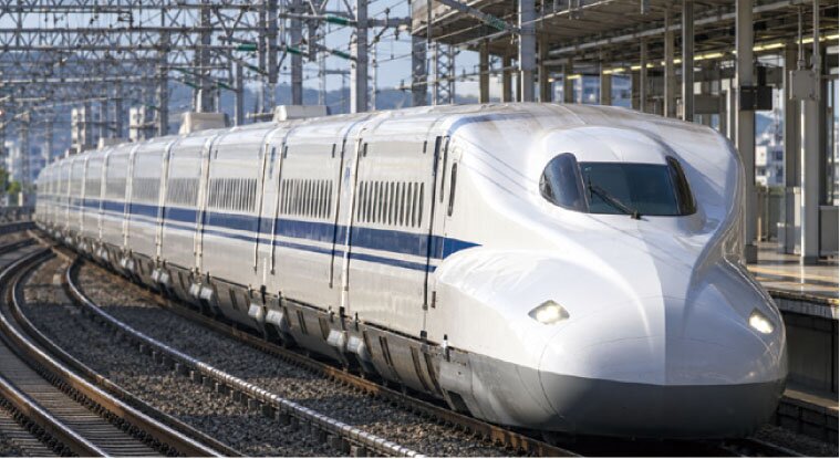 □JR「福山」駅発／ JR 山陽新幹線（のぞみ利用）の各駅所要時間