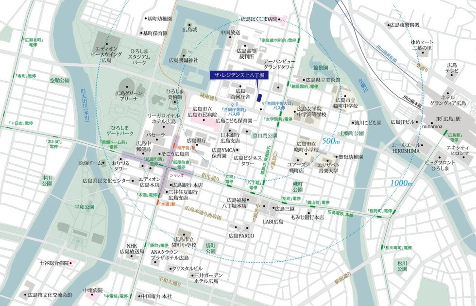 現地案内図