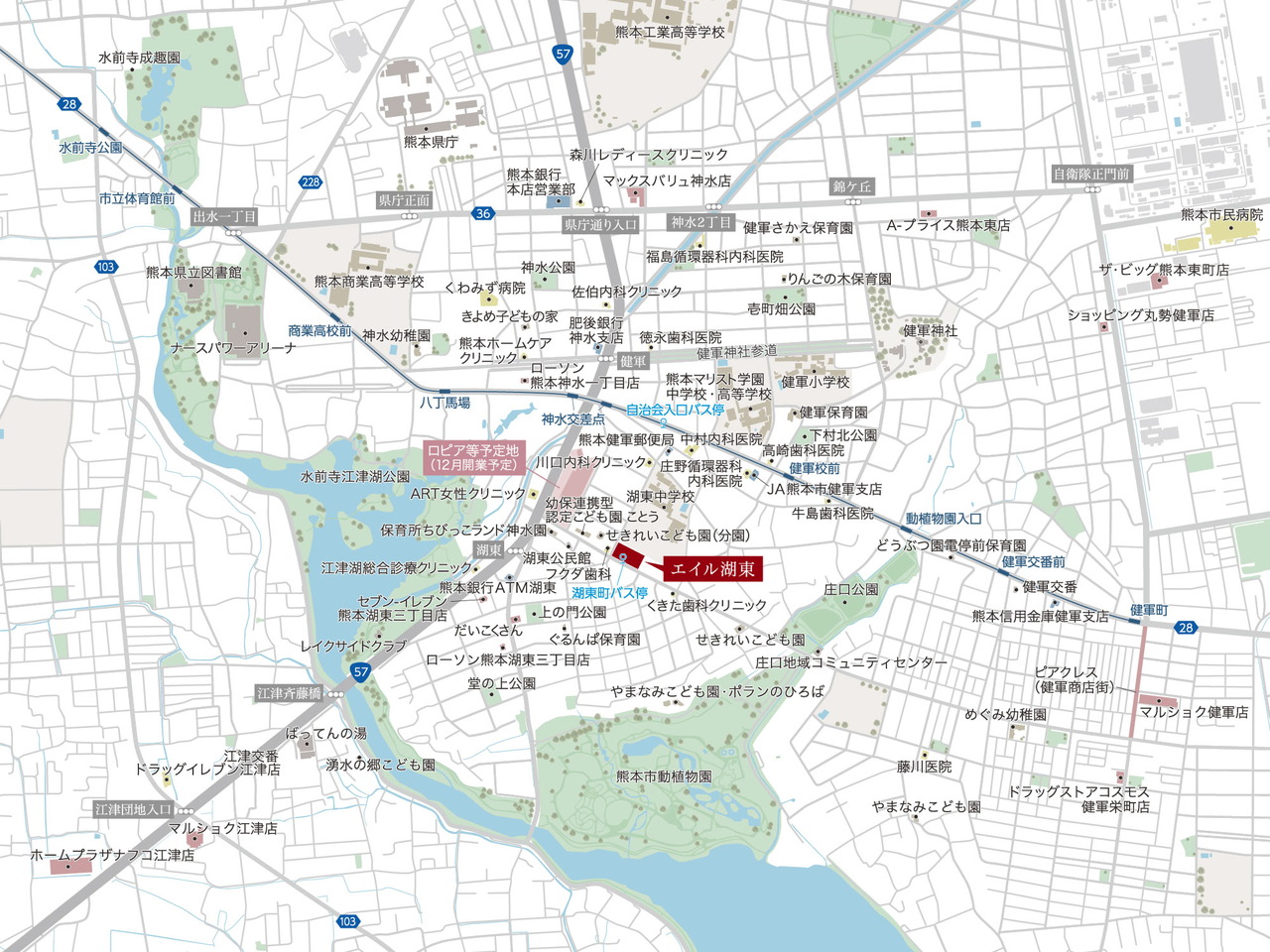 現地案内図