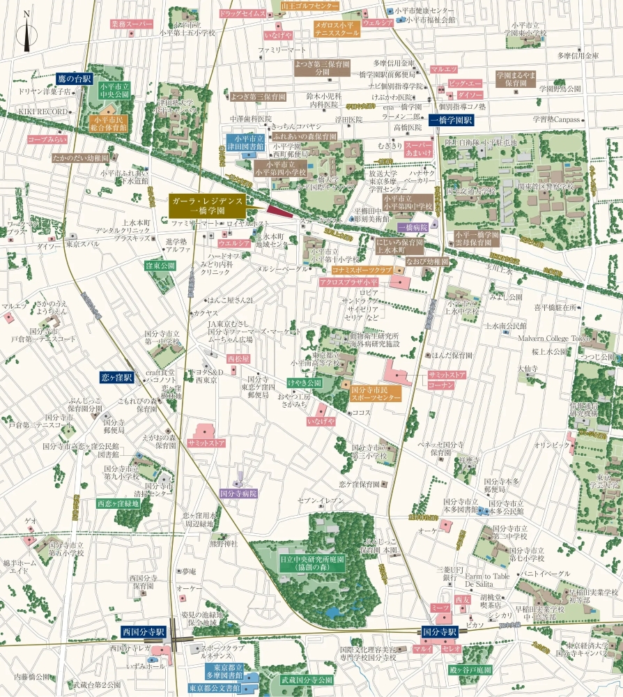 現地案内図