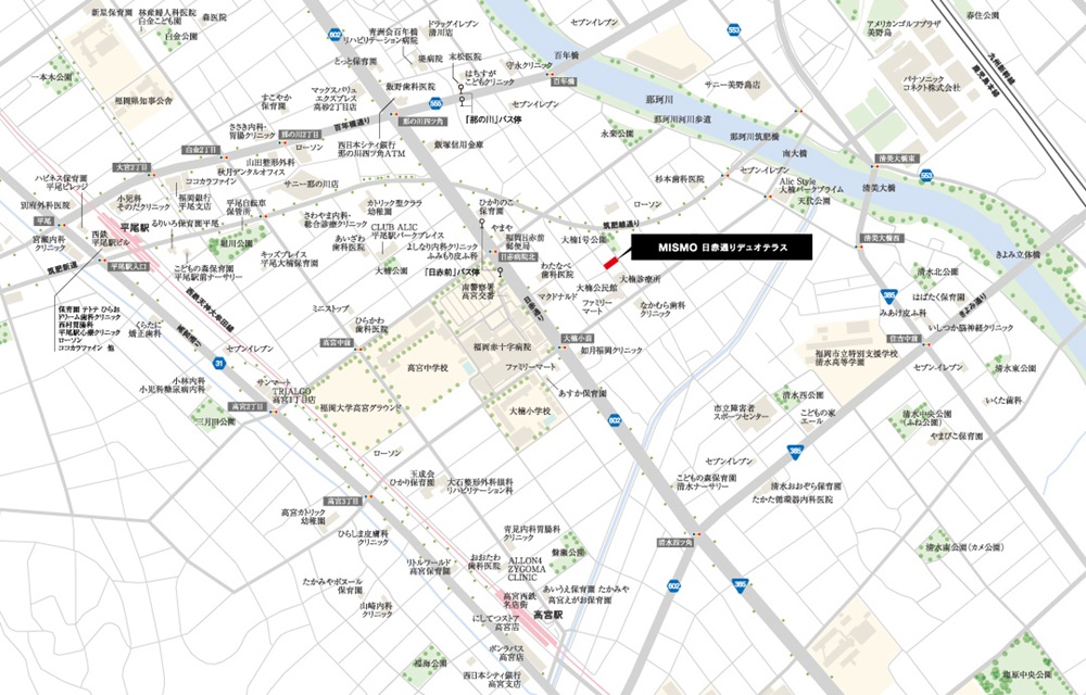 現地案内図