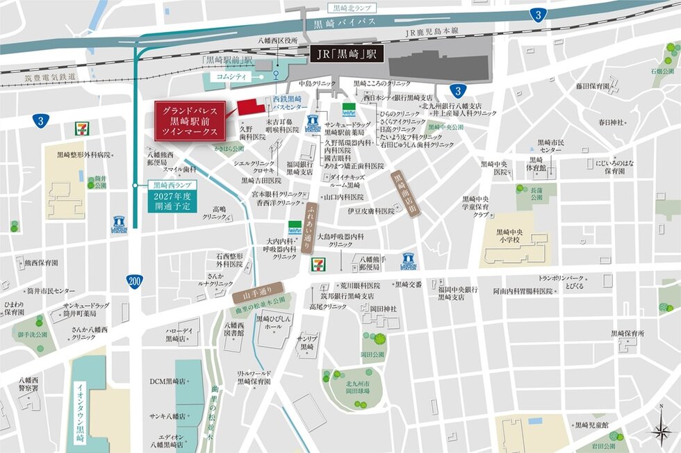 現地案内図