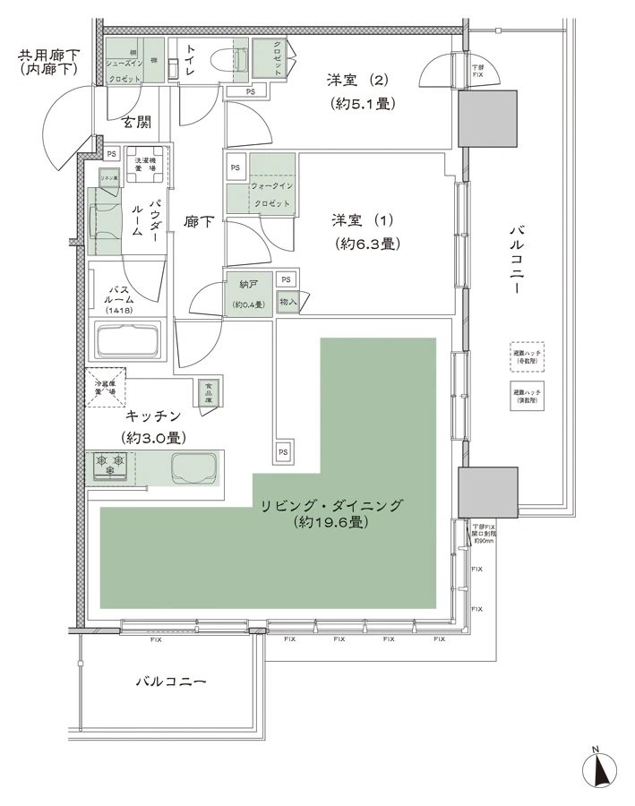 シティタワーズ東京ベイの2ldk N Wic Sic印刷画面 アットホーム 新築マンション 分譲マンション購入情報 シティタワーズ東京ベイの2ldk N Wic Sic印刷画面 アットホーム 新築マンション 分譲マンション購入情報