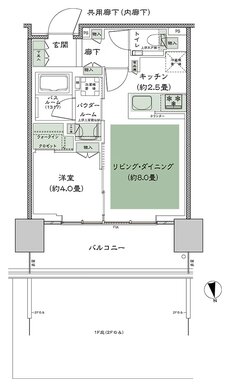 シティタワーズ東京ベイ 間取り 3-40R1 type