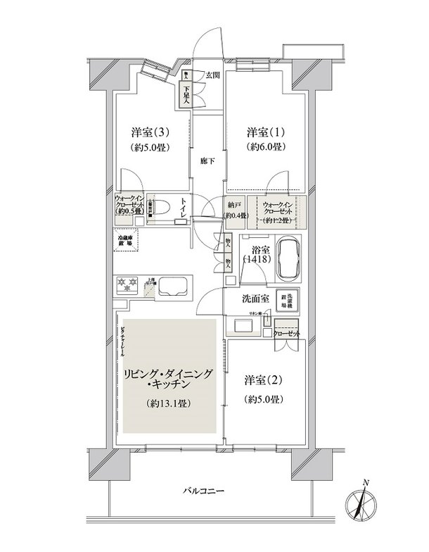 本町 板橋 クレスト ラフィーネ