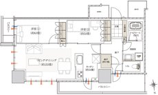 ライオンズ岐阜プレミストタワー35 間取り EL type