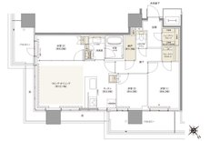 NAGOYA the TOWER 間取り C1-11 type