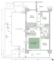 シティテラス柏 間取り D-A14r-標準 type