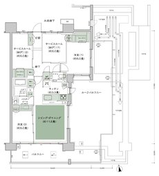 シティハウス平井 間取り C-Er-標準