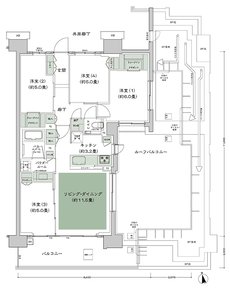 シティハウス平井 間取り C-Dr-標準 type