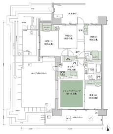 シティハウス平井 間取り B-Cr-標準 type