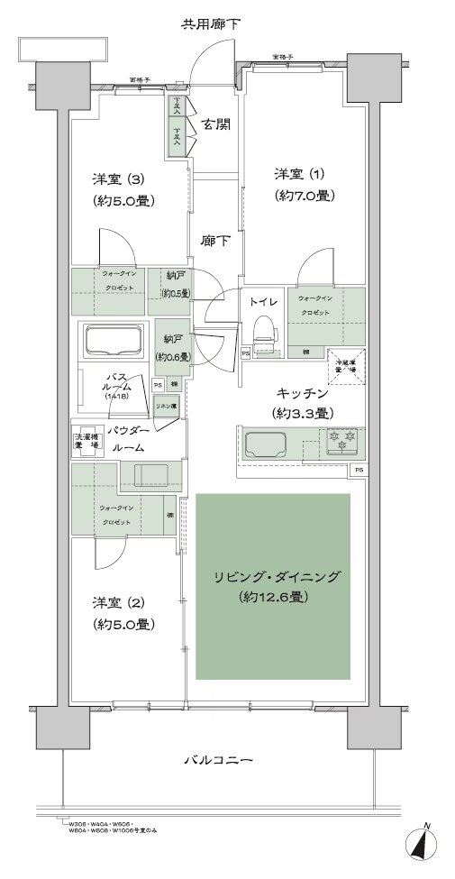 ソライエテラス 間取り E-B4-標準 type