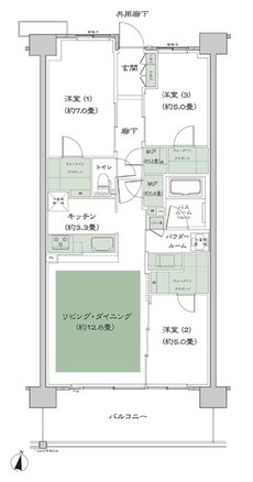 ソライエテラス 間取り D-B10-標準 type