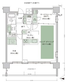 シティテラス宮ケ丘 間取り C2_LD拡大プラン type
