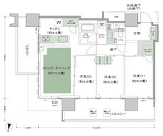 シティタワーズ板橋大山 ノースタワー／サウスタワー 間取り S-G type