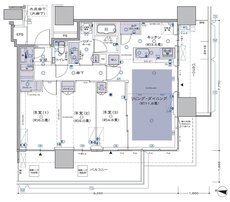 シティタワーズ板橋大山 ノースタワー／サウスタワー 間取り S-K-標準プラン