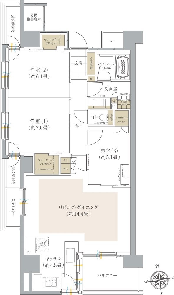 アットホーム】ライオンズ仙台五橋|新築マンション・分譲マンション 中身が見えるティッシュケース Sp_1