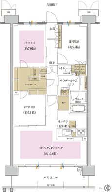 プレミスト藤が丘 間取り S-B1g type