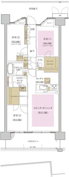 プレミスト藤が丘 間取り S-Ig type