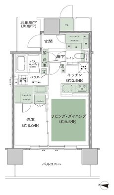 シティタワー綾瀬 間取り C_標準プラン type