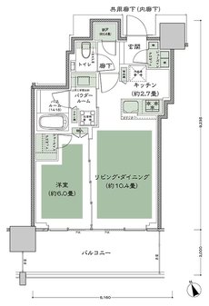 グランドシティタワー池袋 間取り SW-45A-標準 type
