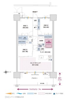ポレスター今泉スカイテラス 間取り Dタイプ
