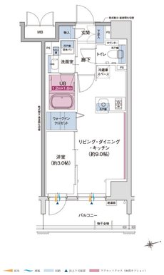 ソルティア藤沢鵠沼 間取り Eタイプ