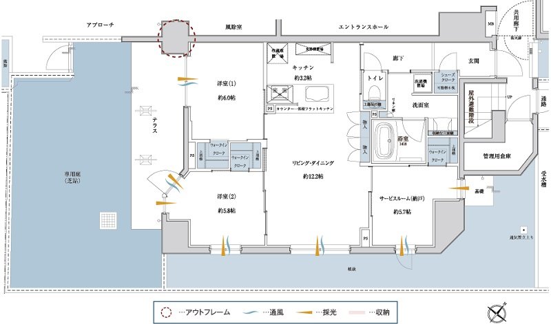 サンクレイドル鴻巣 間取り CIg type