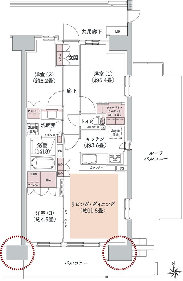 ウエリス八千代村上 間取り Fg2r type(先着順)