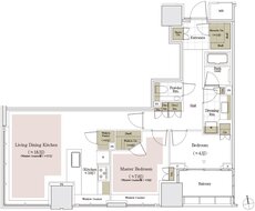 パークコート　ザ・三番町ハウス 間取り 76Aタイプ