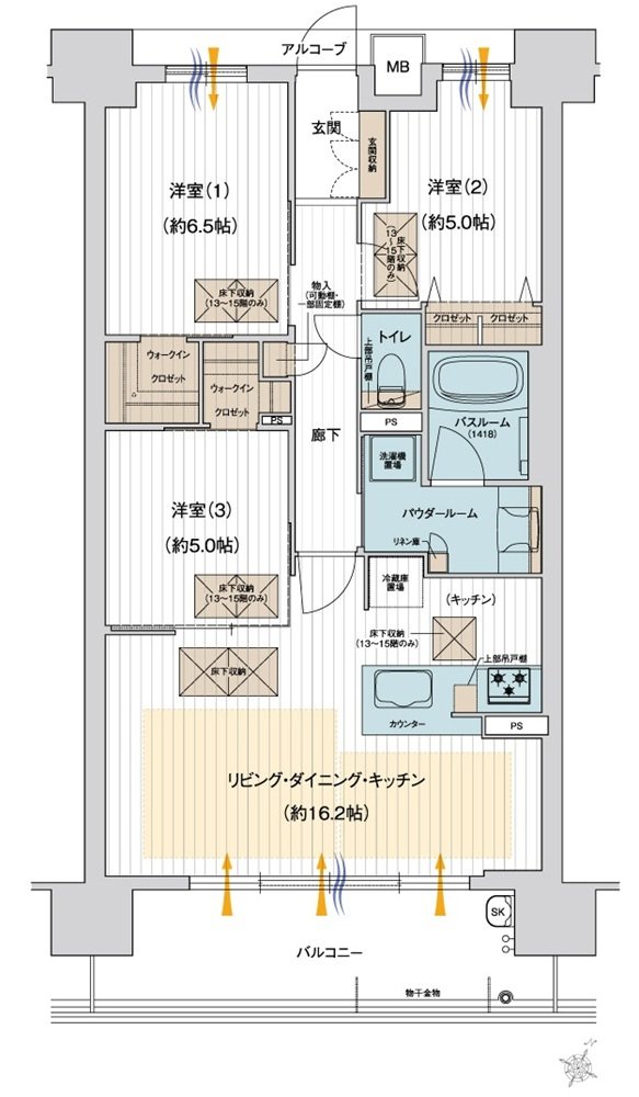 ハルモシティ 間取り IRタイプ