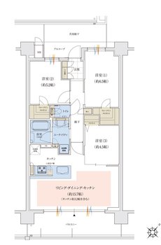 ユニハイム加古川つつじ野GATE 間取り Jタイプ