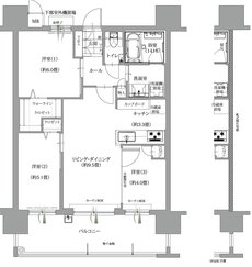 エンクレストガーデン福岡 間取り B8-2 type［B棟］