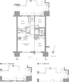 エンクレストガーデン福岡 間取り C6 type［C棟］