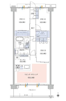 京都円町GRAND PLACE（グランプレイス） 間取り C2 type