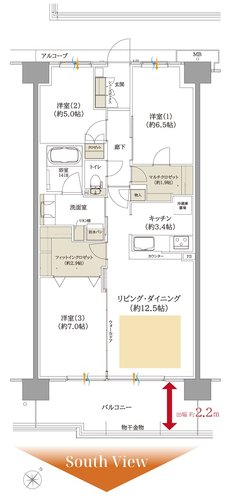 ルナコート三田ウッディタウン中央 間取り I type メニュープラン4
