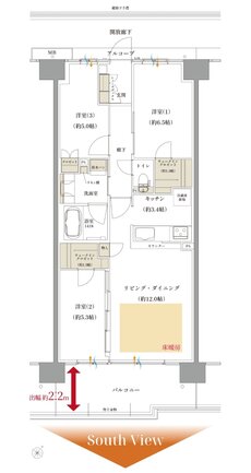 ルナコート三田ウッディタウン中央 間取り D3 TYPE
