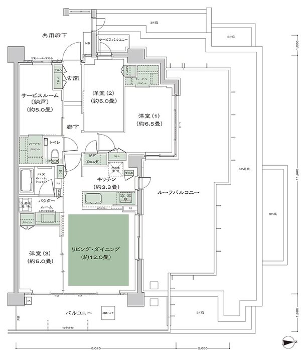 シティテラス桜上水 間取り D-Dr-4 type