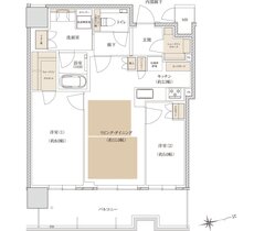 ザ・ファインタワー名古屋今池 間取り LPタイプ