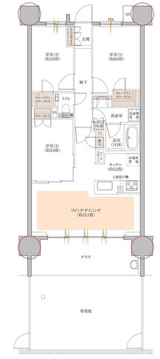COCOCHI FIRST PROJECT(ココチファースト プロジェクト) 間取り D1g type