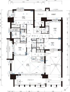 グランドキャッスル戸畑 STA. 間取り G TYPE