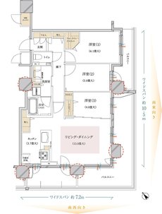 ブランズ豊平学園前 間取り D type