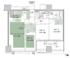 シティタワー札幌すすきの 間取り A_標準 type