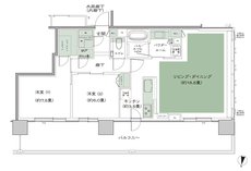 シティタワー札幌すすきの 間取り I_LD拡大 type