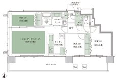 シティタワー札幌すすきの 間取り J-標準 type
